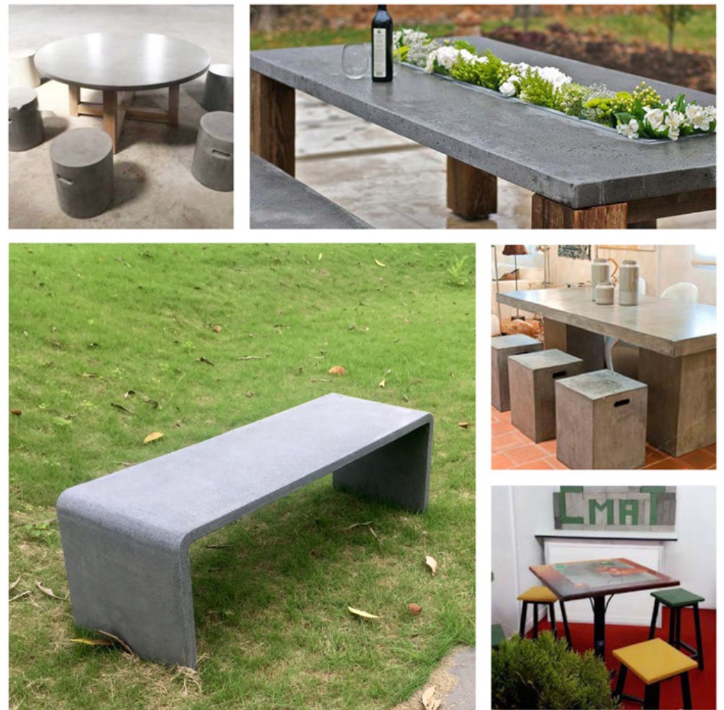 Ghế bê tông cường độ siêu cao, khu đô thị Gardencity, Long Biên, Hà Nội